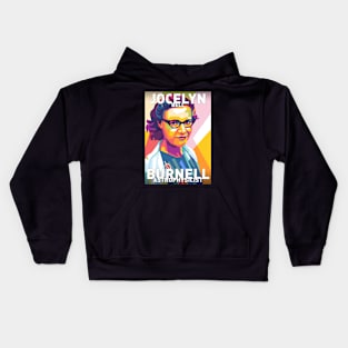 Jocelyn Bell Burnell Kids Hoodie